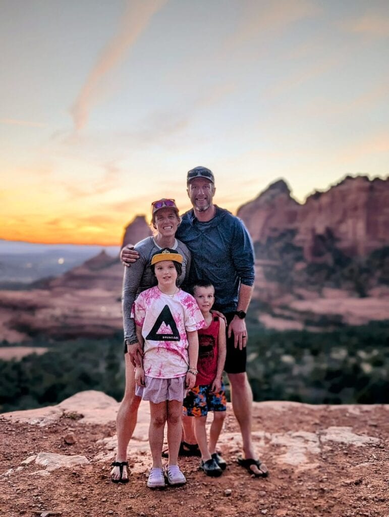 Merry Go Round Sunset Sedona Arizona
